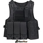 Ramwear MPCA-Vest-100 taktická armádní černá – Zboží Mobilmania