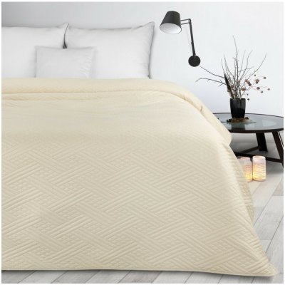 Mondo Italia Přehoz na postel Boni4 béžový Béžová 200x220 cm – Zboží Mobilmania
