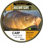 Sema Suretti Carp Excel Line 600 m 0,28 mm 9,85 kg – Zboží Mobilmania