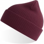 Atlantis Nelson beanie pletená čepice AT116 Burgundy – Zboží Mobilmania