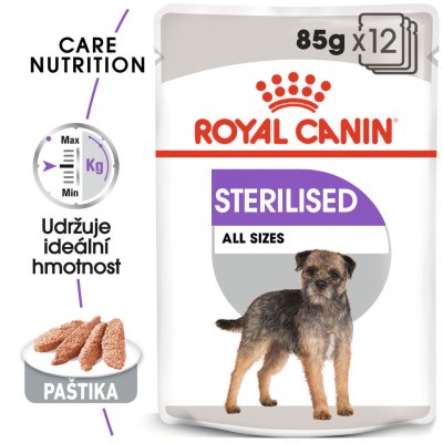 Royal Canin Sterilised Dog Loaf 12 x 85 g – Zboží Mobilmania