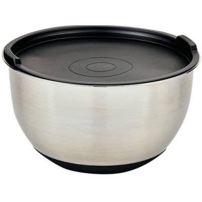 Kesper Mísa nerezová s plastovým víkem 18 cm – Zboží Mobilmania