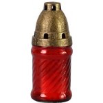 ADMIT lampa hřbitovní sklo 14cm mix barev – Zboží Dáma