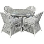 Garden Line Zahradní sestava Cline pro 4 osoby šedá – Hledejceny.cz