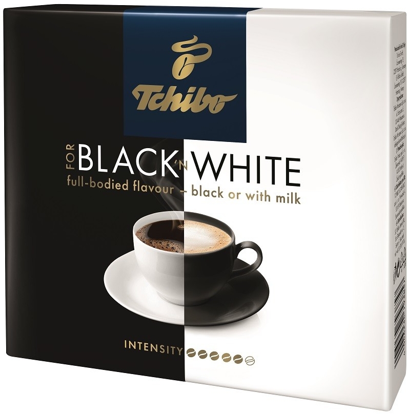 Tchibo Black and White Pražená mletá Káva 2 x 250 g od 142 Kč - Heureka.cz