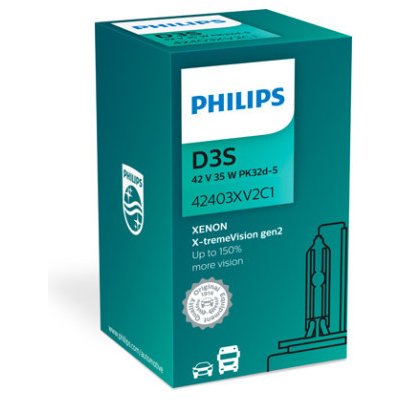 Výbojka D3S PHILIPS 42403XV2C1 42403XV2C1 – Zboží Mobilmania