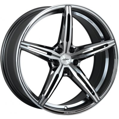 Oxigin 23 10,5x20 5x112 ET50 black chrome polished diamond – Hledejceny.cz