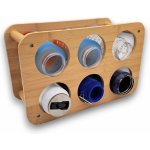 Zeller Present Stojan na víno Bamboo bambusové dřevo 6 ks 13559 – HobbyKompas.cz