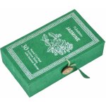 Tibetské vonné tyčinky Jasmine v dárkové krabičce se stojánkem 11 x 6 x 3 cm 30 ks – Sleviste.cz