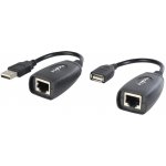Nedis CCGP60EXTBK500 USB 2.0 aktivní prodlužovací, A Zástrčka - A Zásuvka, 50m, černý – Zboží Mobilmania