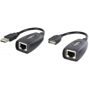 Nedis CCGP60EXTBK500 USB 2.0 aktivní prodlužovací, A Zástrčka - A Zásuvka, 50m, černý