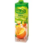 Hello džus pomeranč 100% 1 l – Zboží Mobilmania