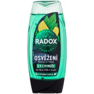 Radox Refreshment Menthol And Citrus 3-in-1 Shower Gel 450 ml