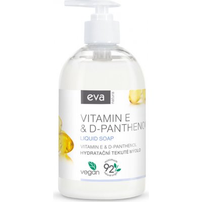 Eva Natura Hydratační tekuté mýdlo vitamínem E & D-Panthenol 500 ml – Zboží Mobilmania