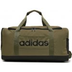 adidas Linear Duffel M OLISTR/BLACK Hnědá 40 L – Sleviste.cz