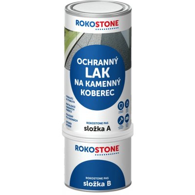 Ochranný lak pro kamenný koberec ROKOSTONE® 2K PUR set 1 kg – Hledejceny.cz