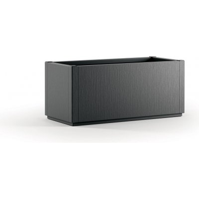 STEFANPLAST Truhlík vyvýšený záhon ETHICA 80x36x35cm tmavě šedá – Zboží Dáma