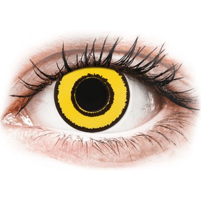 Gelflex CRAZY LENS - Yellow Twilight - nedioptrické jednodenní 2 čočky – Hledejceny.cz