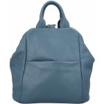 Luxusní dámský kožený kabelko-batoh Opu světle modrá – Zboží Mobilmania