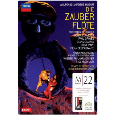 Wolfgang Amadeus Mozart Diana Damrau - Kouzelná flétna Die Zauberflöte DVD – Zboží Mobilmania