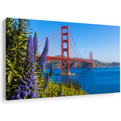Obraz - Golden Gate Bridge, San Francisco, jednodílný 150x100 cm – Hledejceny.cz