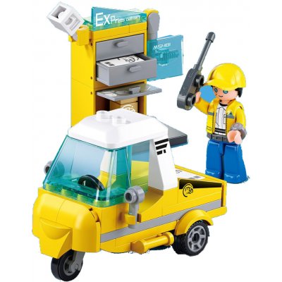 Sluban B1328D Doručovací vůz – Zboží Mobilmania