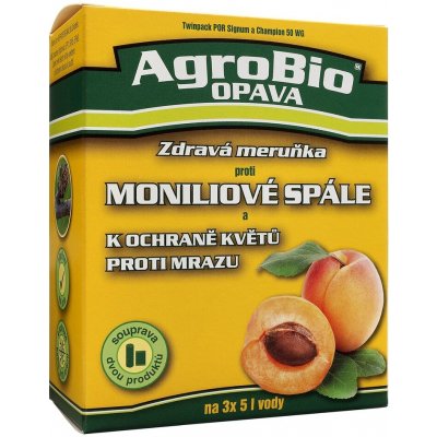 AgroBio PROTI Moniliové spále a k ochraně květů proti mrazu 1x7,5 g + 1x10 g – Zbozi.Blesk.cz