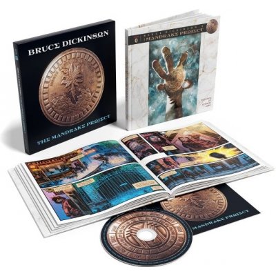Dickinson Bruce - Mandrake Project Deluxe Edition - +Kniha CD – Zbozi.Blesk.cz