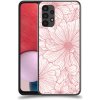 Pouzdro a kryt na mobilní telefon Samsung Pouzdro ACOVER Samsung Galaxy A13 4G A135 s motivem Floral I