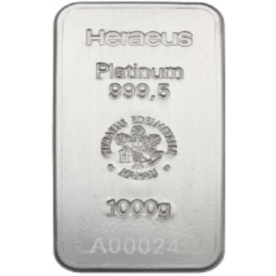Argor-Heraeus platinový slitek 1000 g – Zboží Dáma