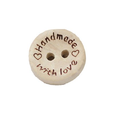 Pro Háčkování Hand made, kulatý přírodní, 15mm – Zboží Dáma