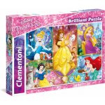 Clementoni Brilliant 20140 Disney princezny: Pohádkové světy 104 dílků – Zbozi.Blesk.cz