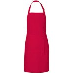 Link Kitchen Wear Unisex grilovací zástěra X987 Strawberry Red Pantone 186 85x72cm – Hledejceny.cz