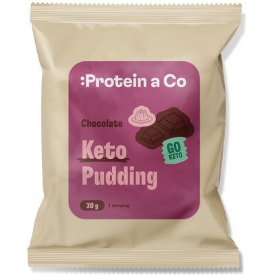Protein a Co Protein&Co. Keto proteinový pudding 1 porce 30 g – Hledejceny.cz