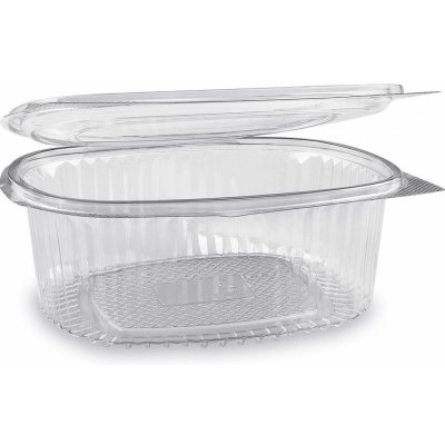 Miska oválná průhledná s víčkem 1000 ml rPET 77810 – Hledejceny.cz