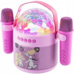 Karaoke disco reproduktor pro děti GoGEN BOBDISCO růžový – Zboží Mobilmania