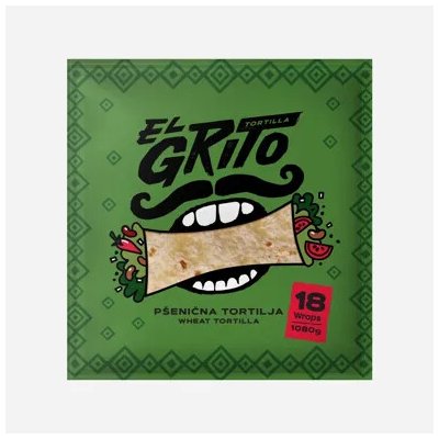 El Grito Pšeničná tortilla klasik 25 cm 1,080 kg – Hledejceny.cz