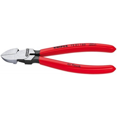 Boční štípací kleště na umělou hmotu potaženo plastem 160 mm 7201160 Knipex – Zbozi.Blesk.cz