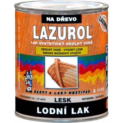 Lazurol S1119 0,75 l bezbarvý lesklý – Zboží Mobilmania