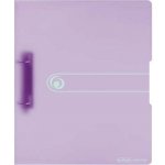Herlitz Pořadač A4 fialový Easy Orga dvoukroužkový, transparentní 4 cm – Zboží Živě