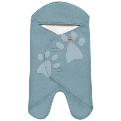 Babynomade Zavinovačka Double Fleece Beaba Baltic extra teplá modrá – Hledejceny.cz
