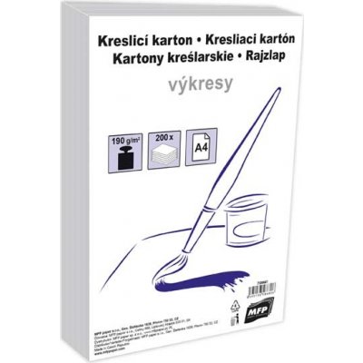 Kreslící karton MFP A4 200 listů 190g – Zboží Mobilmania