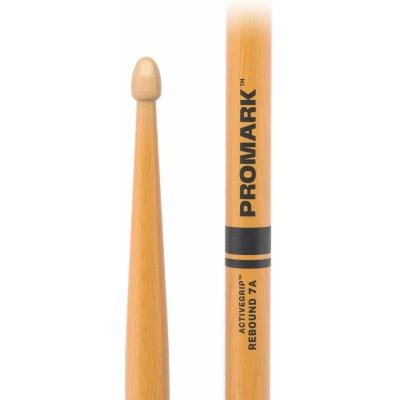 ProMark Rebound 7A ActiveGrip Clear Hickory Drumstick Acorn Wood Tip – Zboží Mobilmania