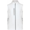 Pánská vesta Kariban 3-vrstvá softshellová vesta bílá