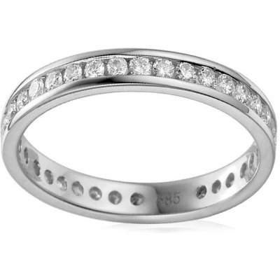 iZlato Forever snubní prsten s brilianty v bílém zlatě Odette IZOBBR037A