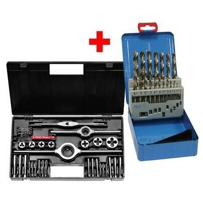 Bučovice Tools Sada závitníků M1-II HSS + sada vrtáků 338RN 19K - SVSZ003 – Zboží Mobilmania
