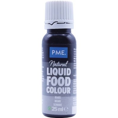PME Přírodní barvivo Black 25 ml – Hledejceny.cz