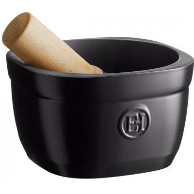 Emile Henry Hmoždíř, 16 cm, černá lanýžová – Zboží Mobilmania