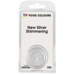 Food Colours New Silver Shimmering 2,5 g – Zbozi.Blesk.cz