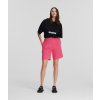 Dámské šortky Karl Lagerfeld šortky TAILORED SHORTS růžová